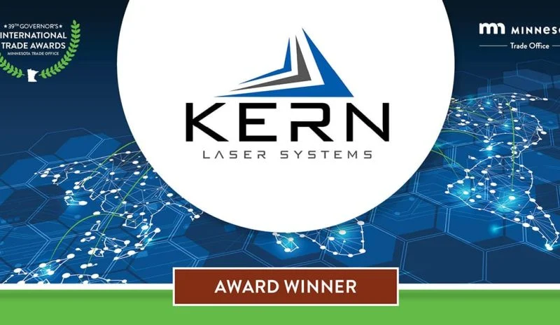 Kern team receiving the Minnesota Governor's International Trade Award